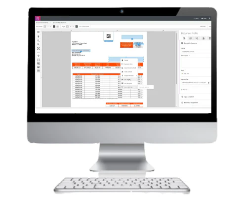 screenshot of Quadient Impress
